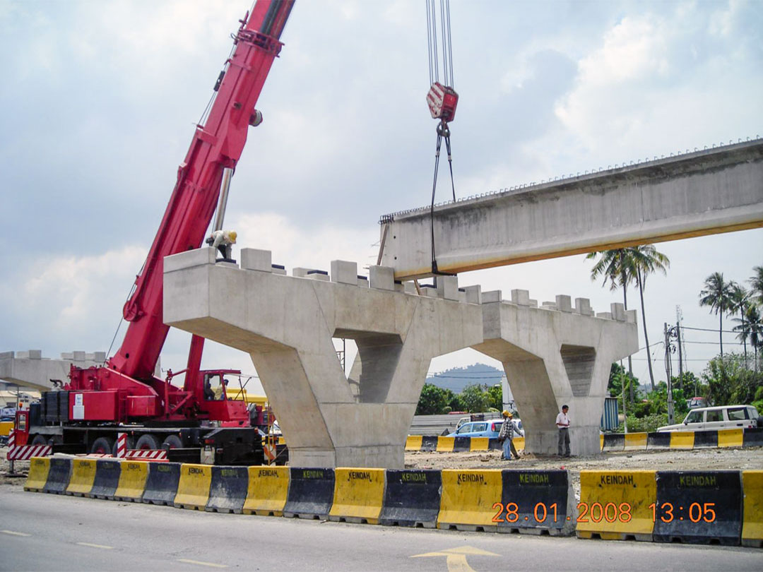 Crane Launching Beams